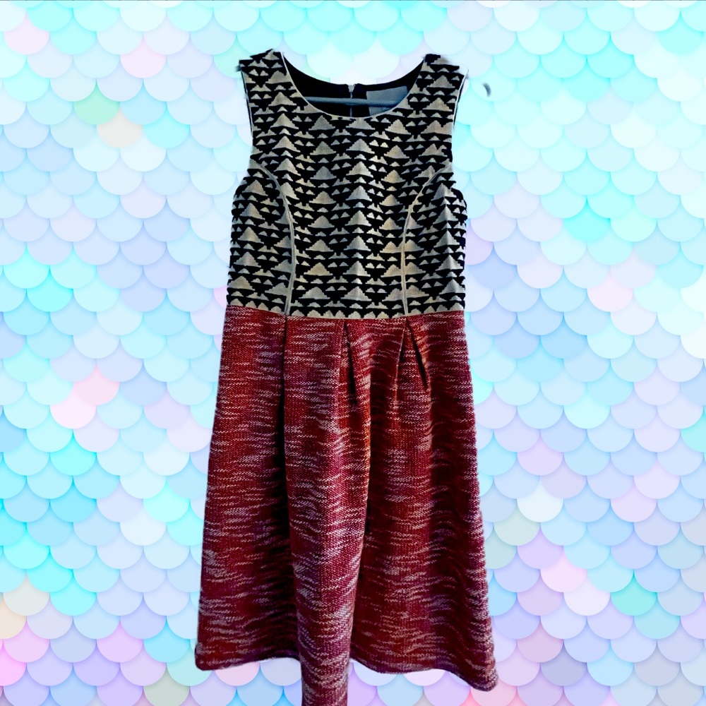 Maeve dress by anthropology small sleeveless vintage unique